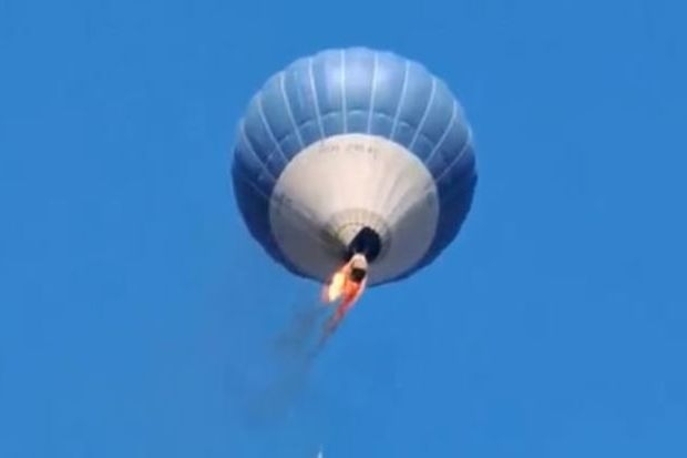 Загадочный воздушный шар в России