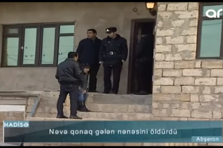 Evlərindən qızıl oğurlayan nəvə nənəsini öldürdü - VİDEO