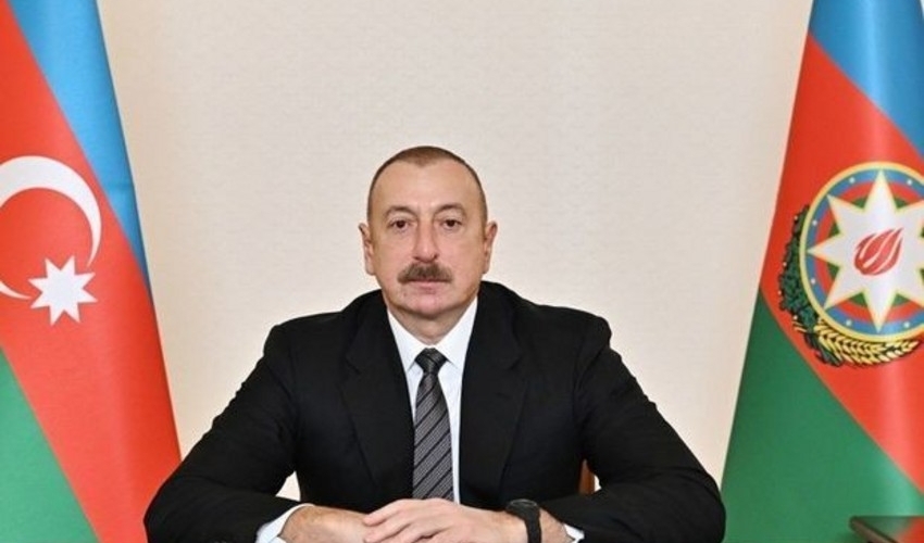 Ильхам Алиев поделился публикацией по случаю 8 Марта