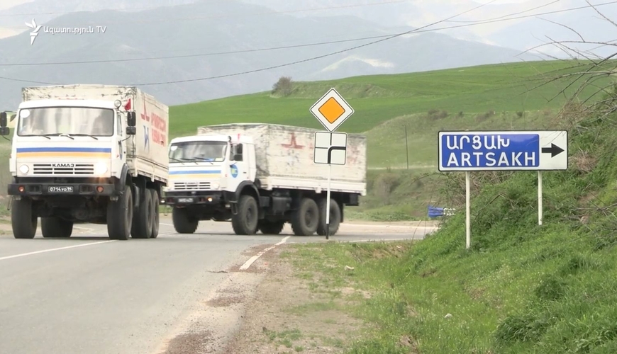Rusiya qoşunu Ermənistana girdi - VİDEO