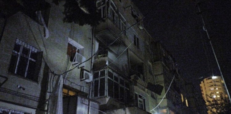 На месте взрыва в Хырдалане продолжаются поисково-спасательные работы - ФОТО.ОБНОВЛЕНО