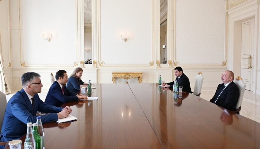 Ильхам Алиев принял генсека Совещания по взаимодействию и мерам доверия в Азии