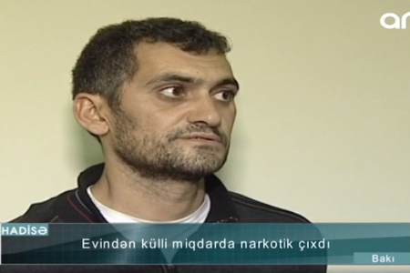Bakıda tutulan "Baron Dədəş"in görüntüləri yayıldı - VİDEO