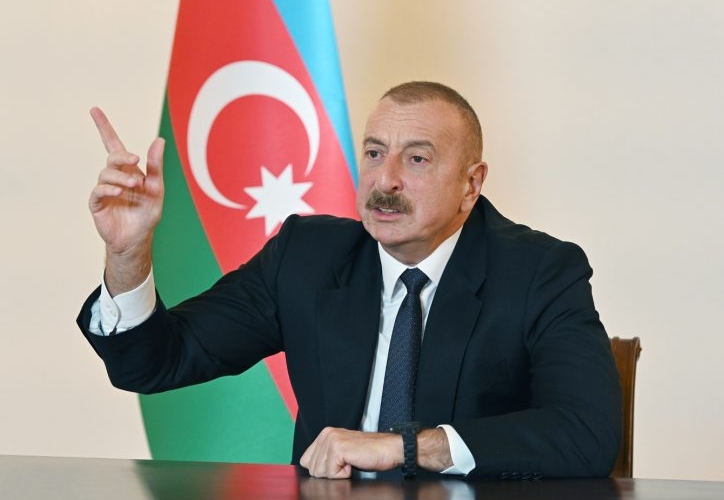 Ильхам Алиев прокомментировал боестолкновения с Арменией