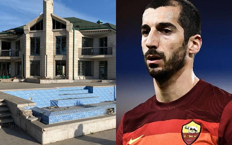 Erməni futbolçunun Şuşadakı villasının son halı- VİDEO