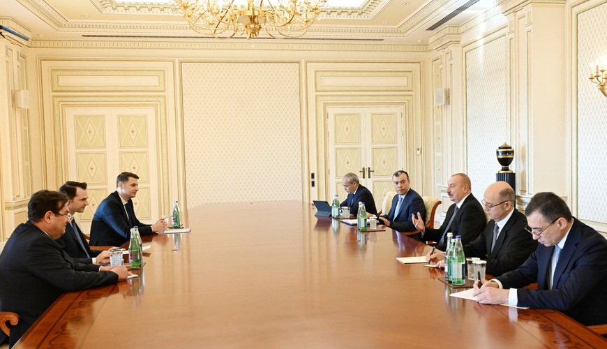 Ильхам Алиев обсудил с министром энергетики Румынии экспорт азербайджанского газа