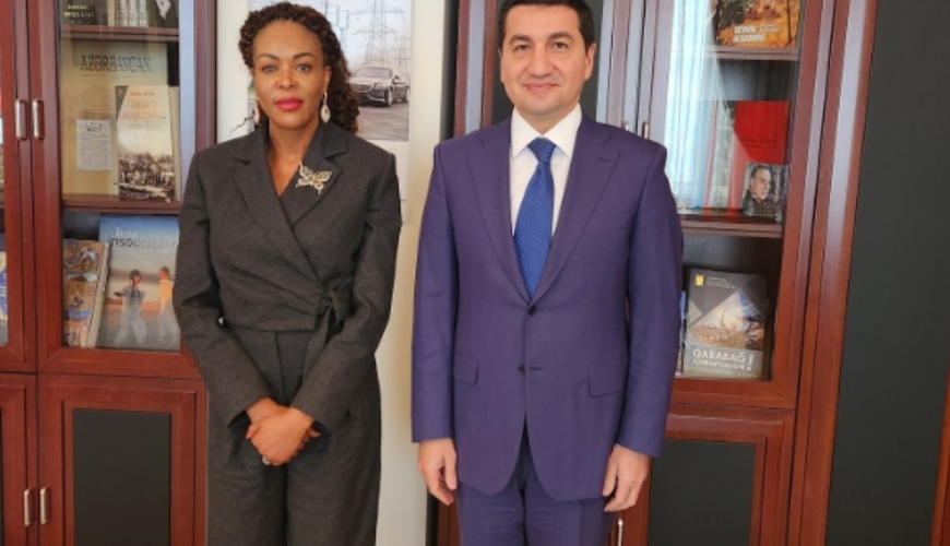 Хикмет Гаджиев встретился с советником президента Республики Конго
