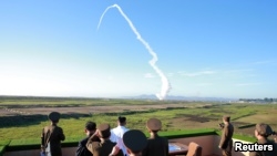 Şimali Koreya son üç həftədə üçüncü raket sınağını keçirib