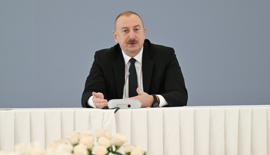 Ильхам Алиев о выводе росмиротворцев из Карабаха