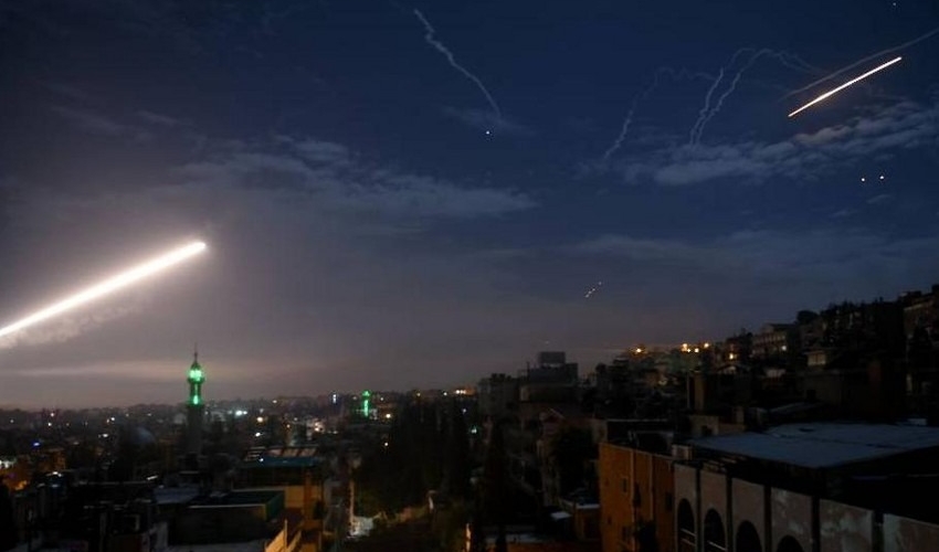 İsrail Suriyadakı hərbi hədəflərə aviazərbələr endirib, 5 nəfər yaralanıb