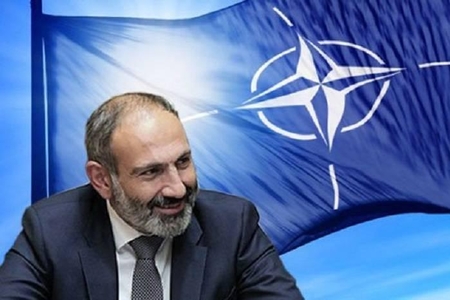 Paşinyan” Rus NATO-su”na daş atıb NATO sammitinə getdi