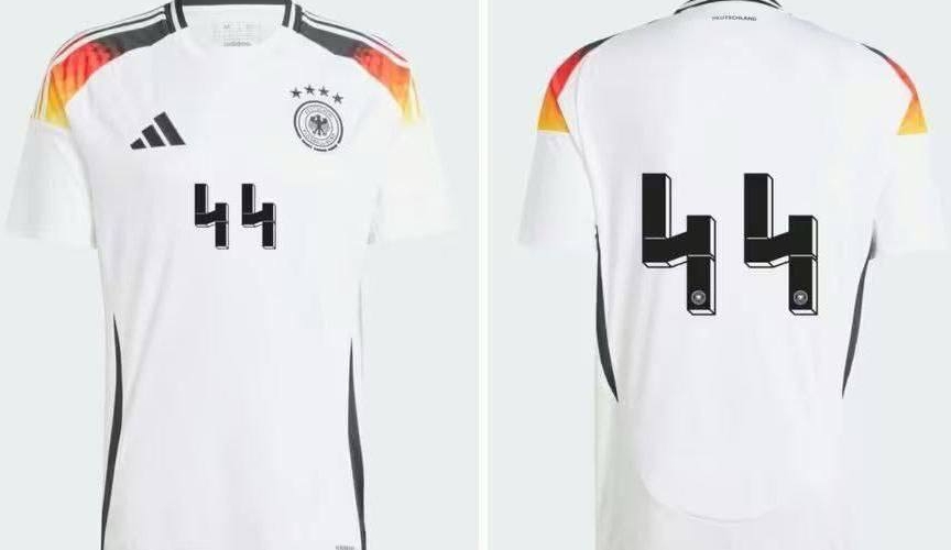 Adidas отказалась использовать на футбольной форме сборной Германии номер 44
