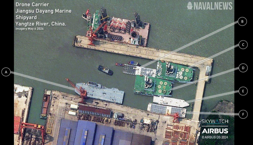 Китай создал первый в мире корабль-носитель дронов для атак БПЛА в море