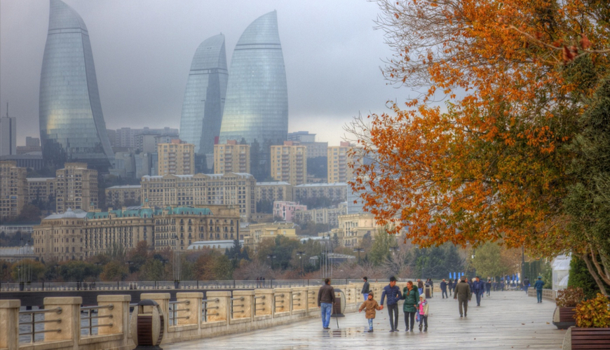В Баку ожидается 11 градусов тепла