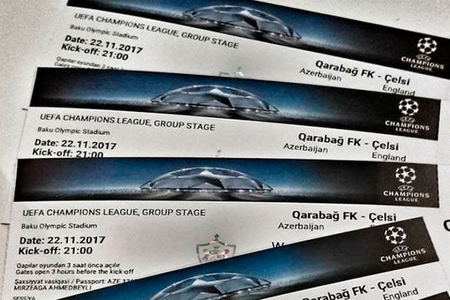 “Qarabağ”-“Çelsi” oyununa bilet ala bilməyənlərə ŞAD XƏBƏR
