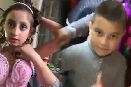 8 yaşlı qız 10 yaşlı oğlanla evləndirildi...