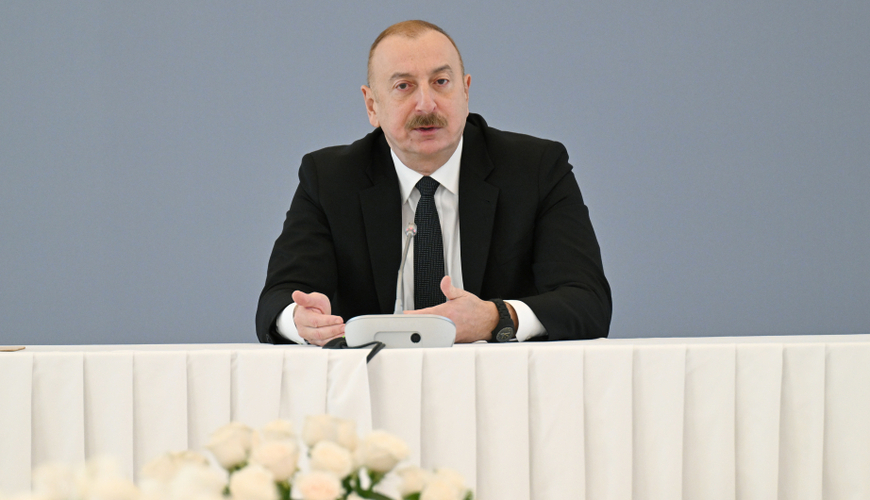 Ильхам Алиев о Зангезурском коридоре: Теперь они хотят избавиться от этого положения, но это невозможно