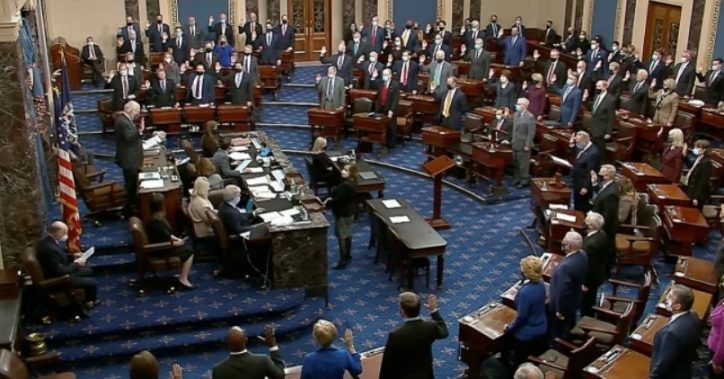 Законопроекты о помощи Украине, Израилю и Тайваню, а также конфискации активов России прошли процедурное голосование в Сенате