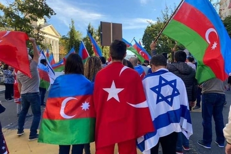 Azərbaycan  Türkiyə, Pakistan və İsrail ile ilgili görsel sonucu