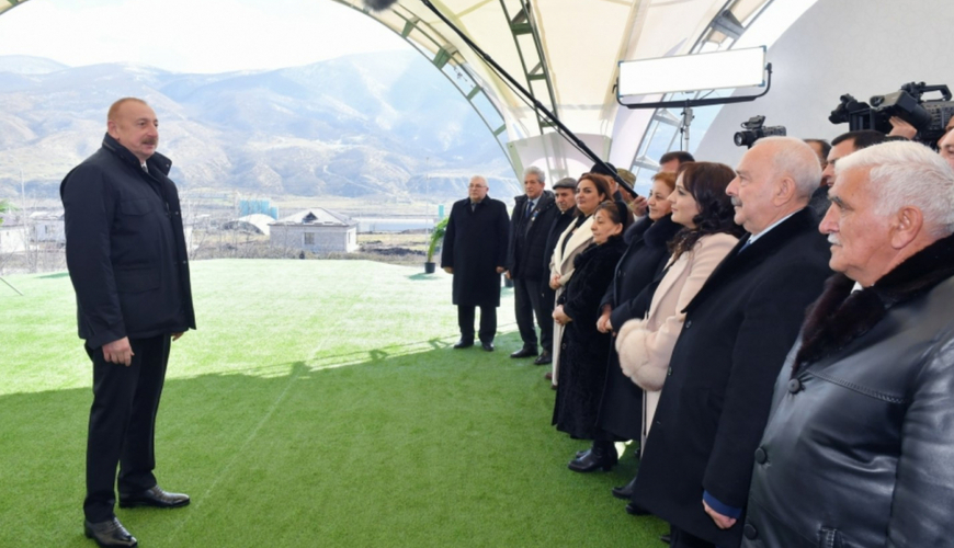 Ильхам Алиев: Возрадовались души жертв Ходжалинского геноцида
