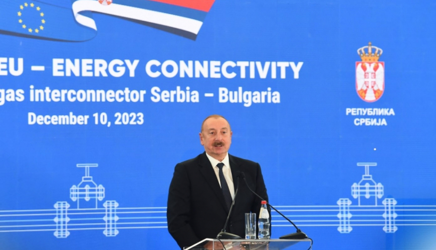 Президент Ильхам Алиев: Выдвинутые и реализованные нами проекты в значительной степени перекроили энергетическую карту Евразии
