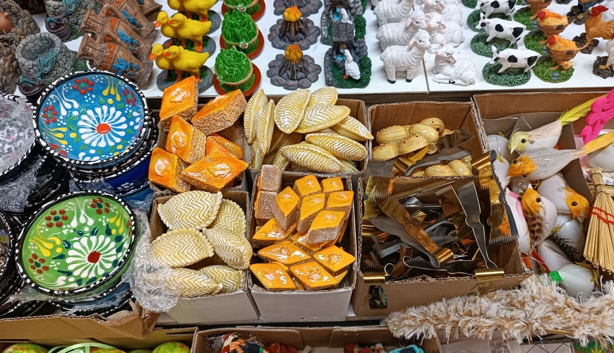 Bu bazarda Novruz süfrəsi üçün ucuz məhsullar satılır - REPORTAJ, FOTOLAR