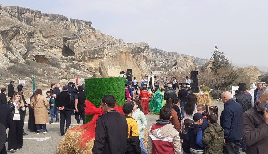 Qobustan Qoruğunda Novruz bayramı qeyd olunub - FOTOLAR