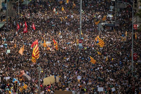 Kataloniyada ümumi tətil elan edilib