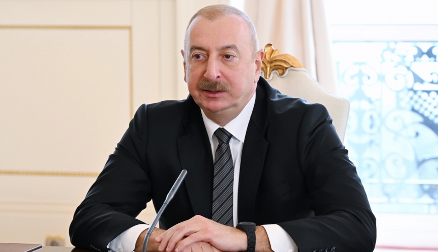 Президент Ильхам Алиев обратился к участникам Форума Глобального диалога