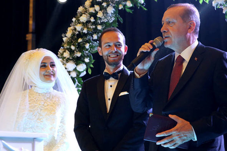 Ərdoğan nikah şahidi oldu - FOTO