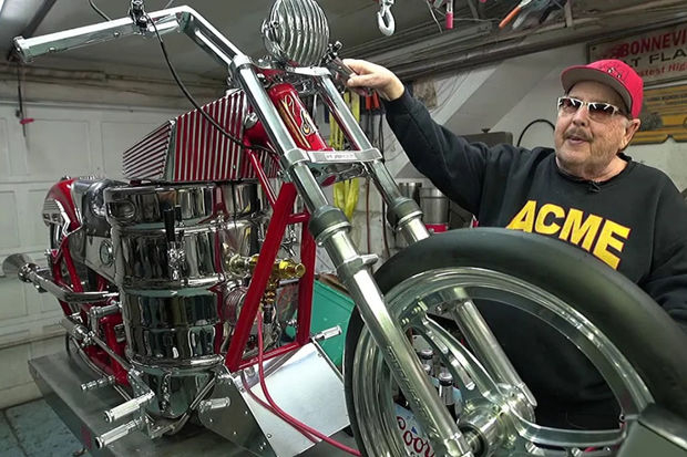Американец изобрел мотоцикл, работающий на пиве - ФОТО