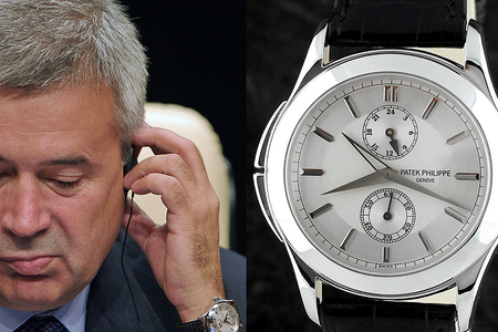 Azərbaycanlı milyarderin milyon dollarlıq saatı - 