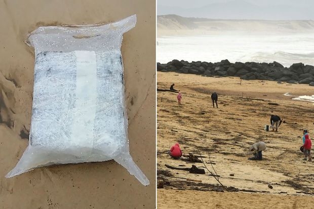 На гонконгский пляж вынесло брикеты с кокаином на 3,5 млн долларов