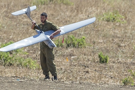 Suriya İsrail PUA-sını vurdu
