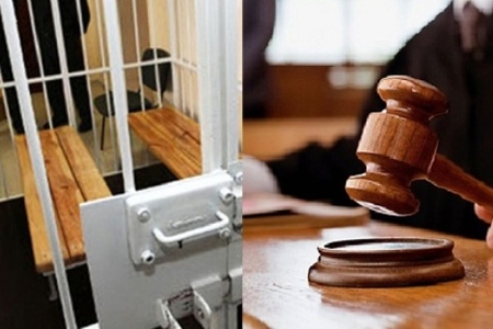 Polis rəisinin müavinini şantaj edən qadına hökm oxundu