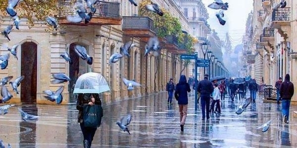 Синоптики прогнозируют дожди и пасмурность в Баку