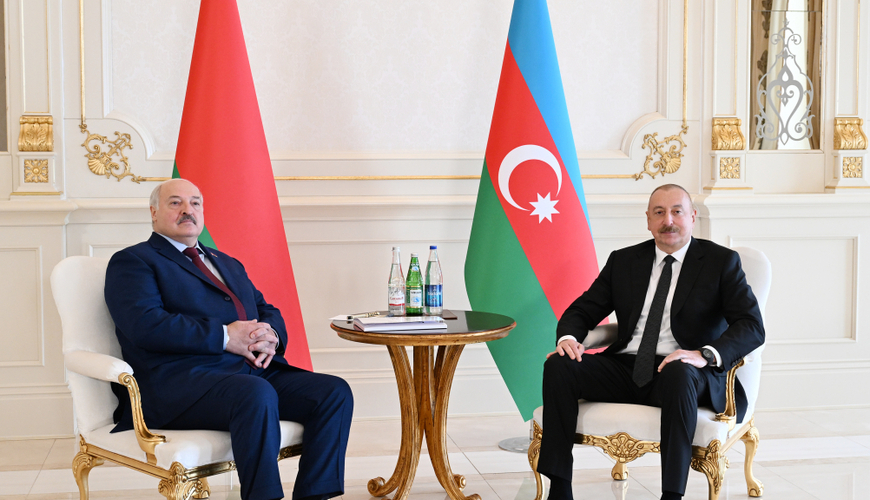 Встреча Ильхама Алиева и Александра Лукашенко - ФОТО.ОБНОВЛЕНО