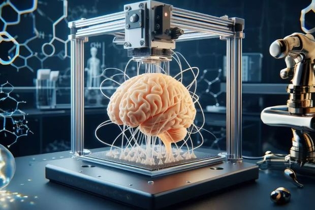 Ученые впервые напечатали работающую ткань мозга на 3D-принтере