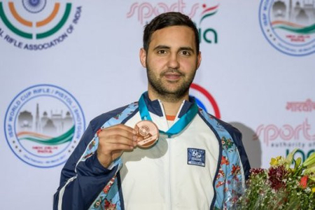 İslamiada: Azərbaycanın güllə atıcısı 3-cü dəfə qızıl medal qazanıb