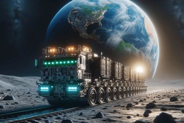 Железная дорога на Луне: когда ее построят?