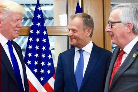 ABŞ prezidenti Avropa Komissiyası sədrini 