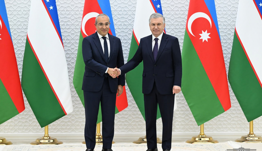 Баку и Ташкент обсудили углубление стратегического партнерства - ФОТО