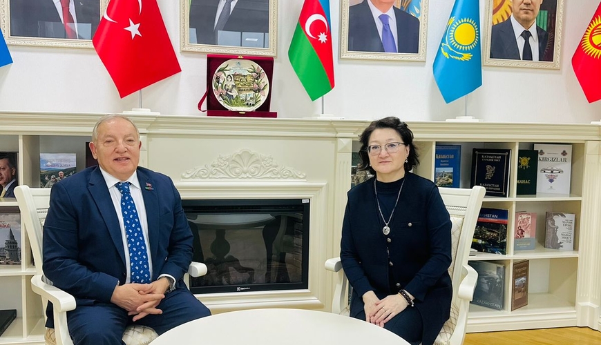 Türk Mədəniyyəti və İrsi Fondunun prezidenti Hulusi Kılıç ilə görüşüb