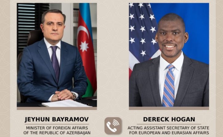 Байрамов обсудил с представителем Госдепа мирную повестку между Баку и Ереваном