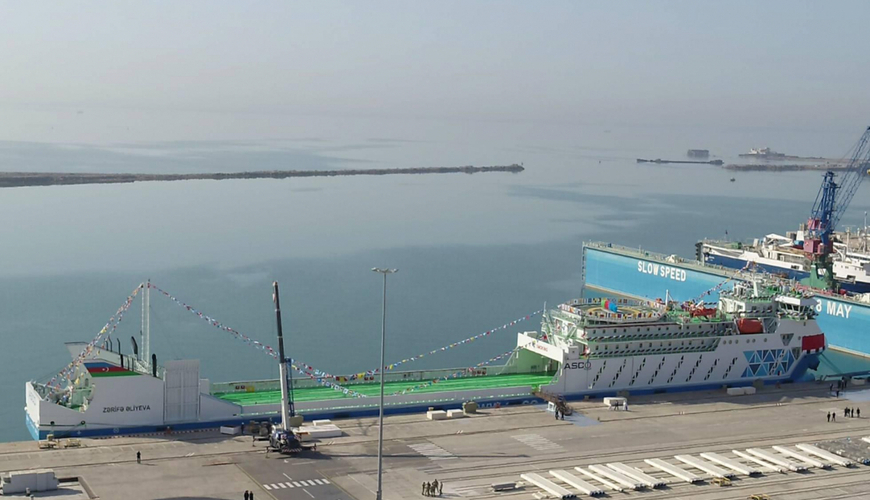 Прогноз ВБ: Из-за падения уровня Каспия работа порта Алят окажется под угрозой