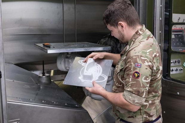 Британия использовала принтер для печати запчастей на учениях НАТО