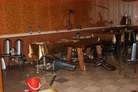 Bakıda kafedə dava olub: 2 nəfər yaralanıb