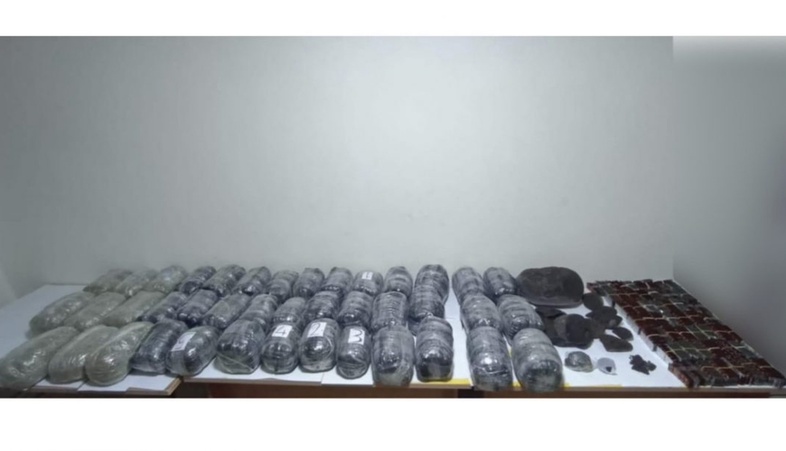 Предотвращена контрабанда 53 кг наркотиков из Ирана в Азербайджан