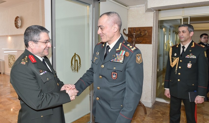 Hikmət Mirzəyev Türkiyənin ordu generalı ilə GÖRÜŞDÜ