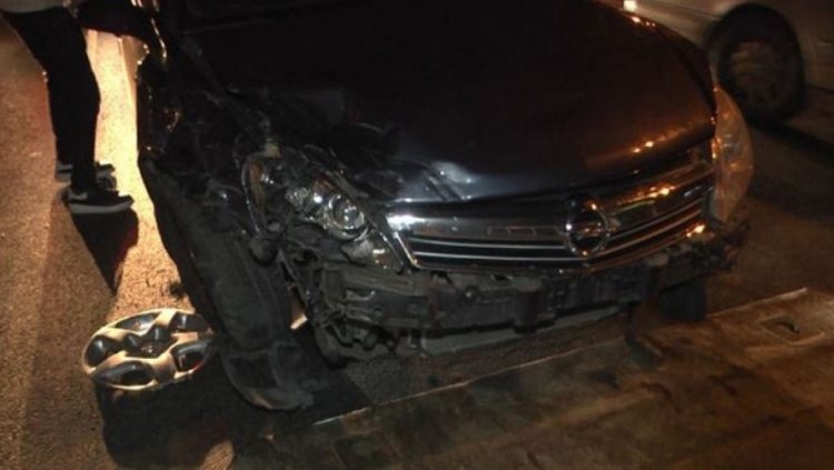В цепной автоаварии в Баку тяжело пострадал водитель одного из автомобилей - ФОТО